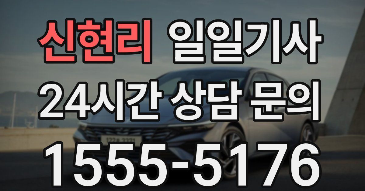 일일대리기사