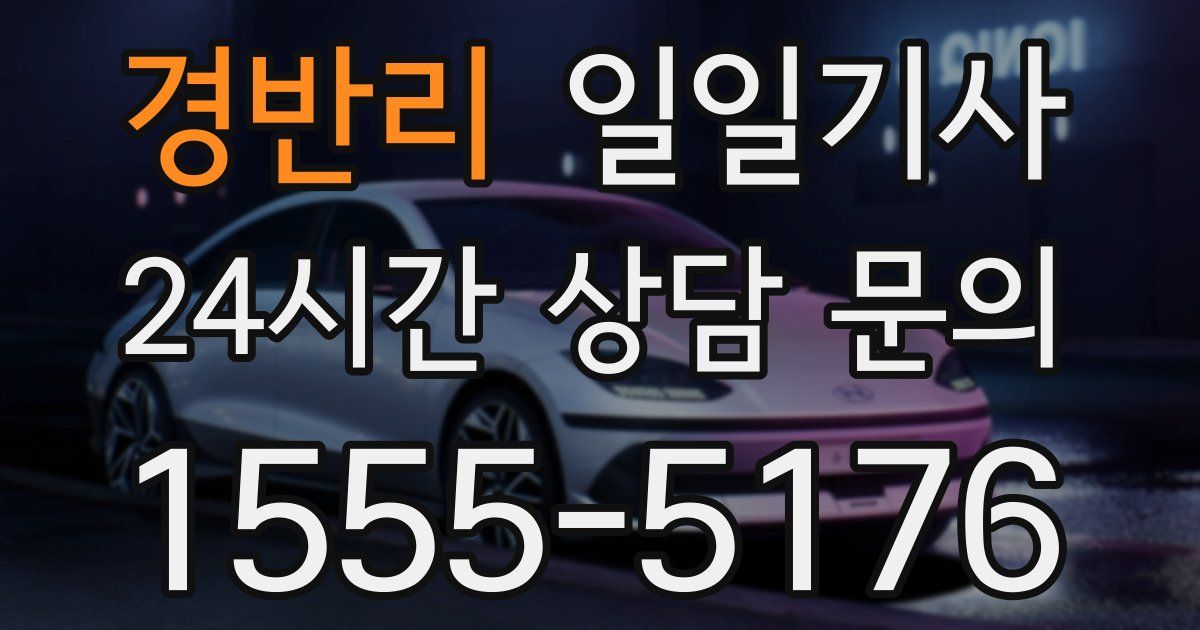 일일대리기사