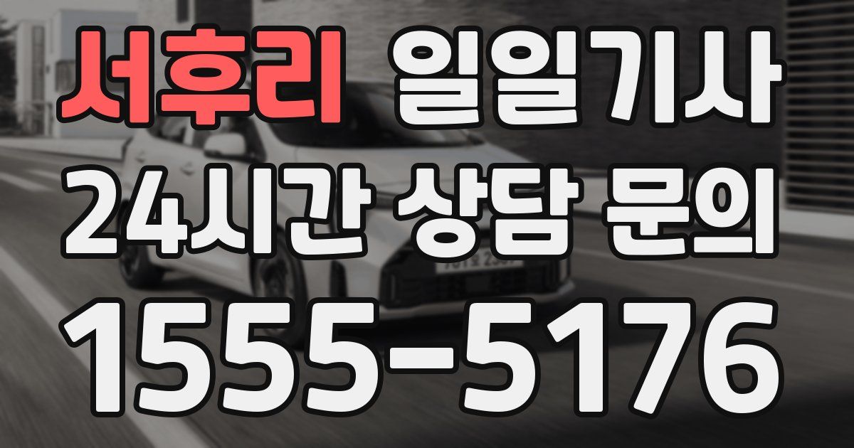 일일대리기사