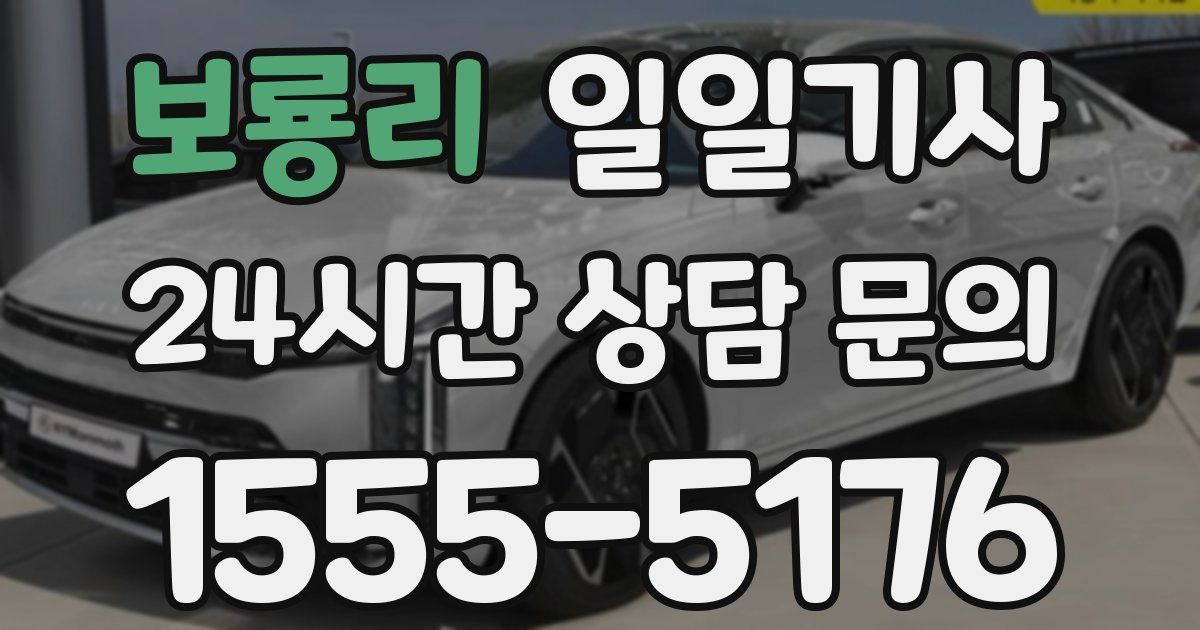 일일대리기사