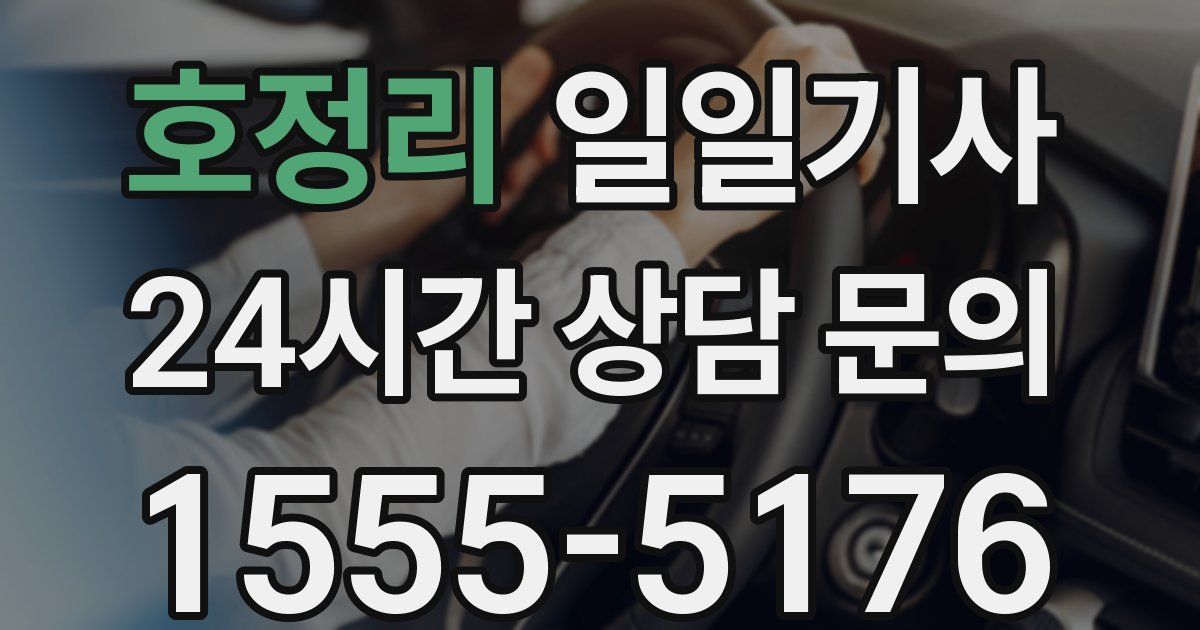 일일대리기사