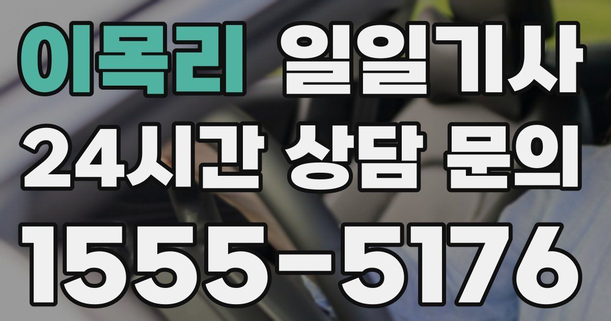 일일대리기사