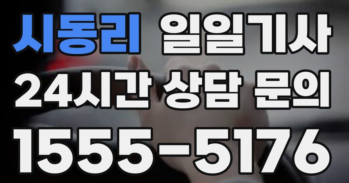 일일대리기사