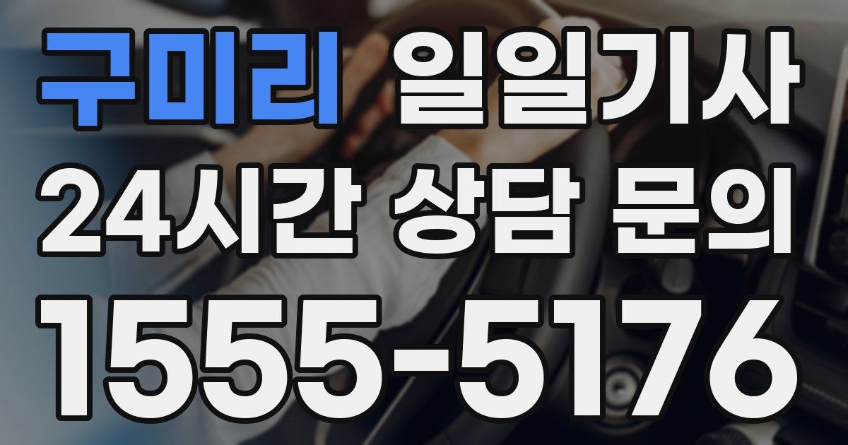 일일대리기사