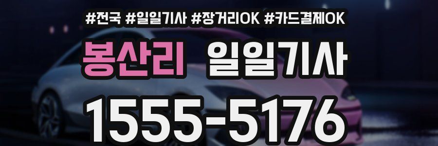 봉산리 일일기사