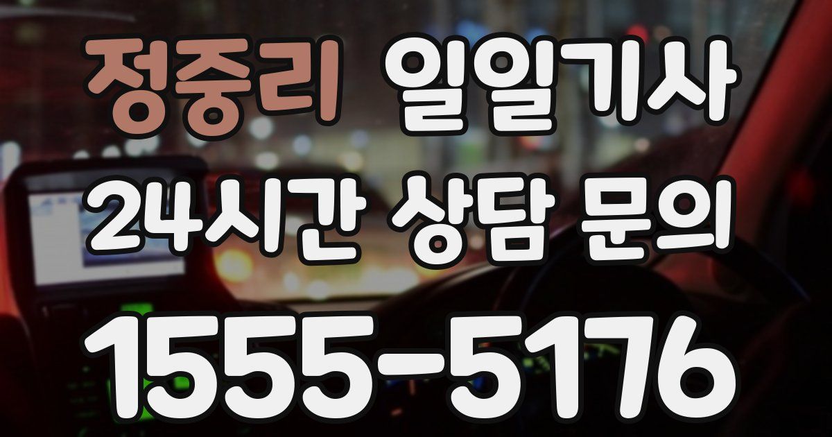 일일대리기사