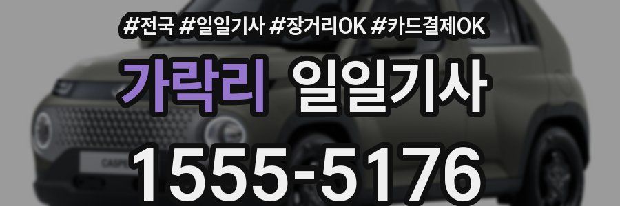 가락리 일일기사