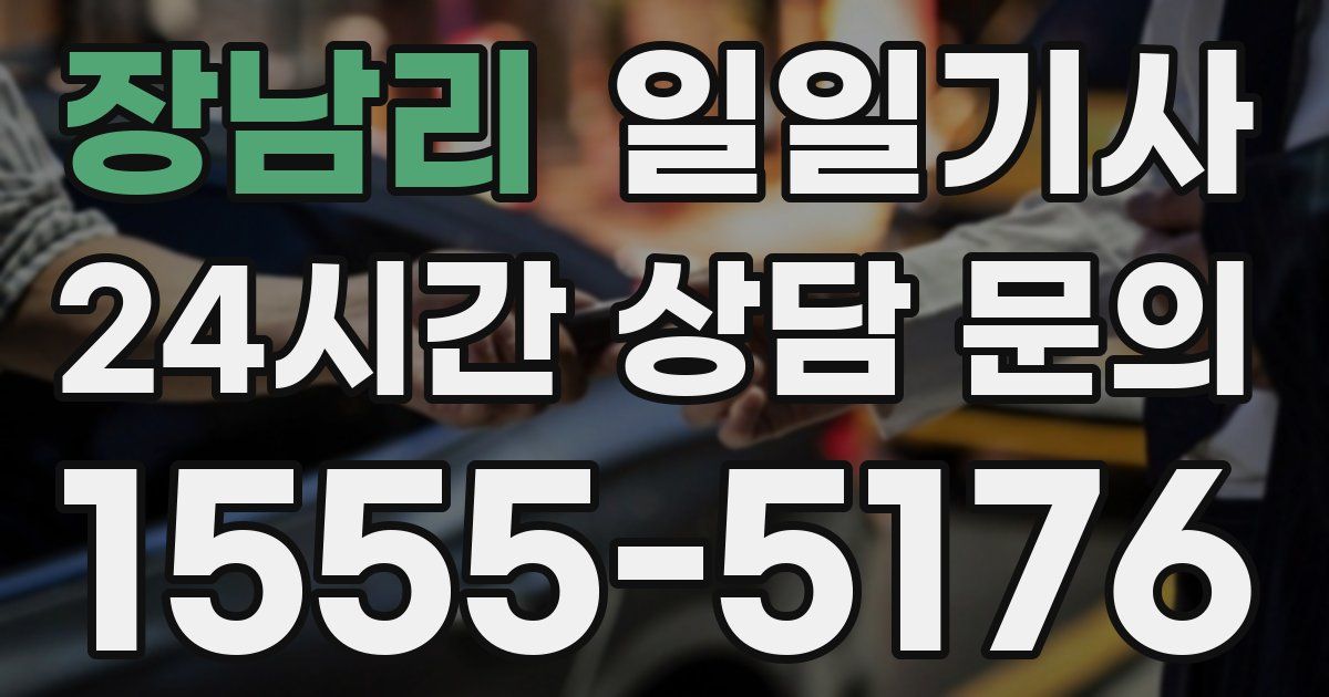 일일대리기사