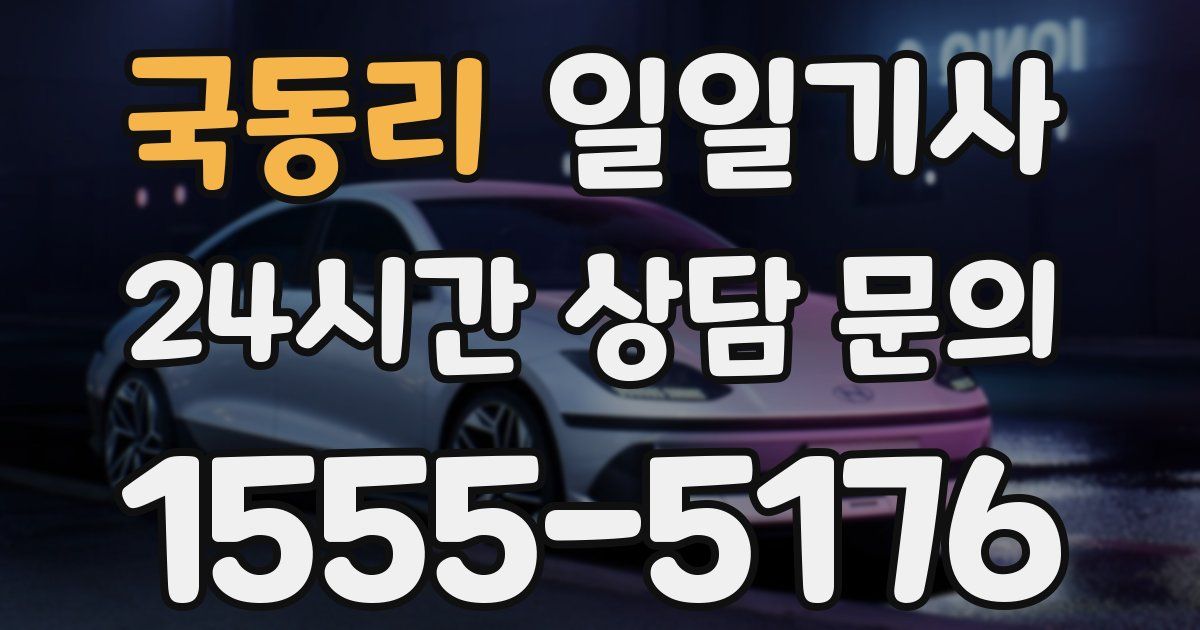 일일대리기사