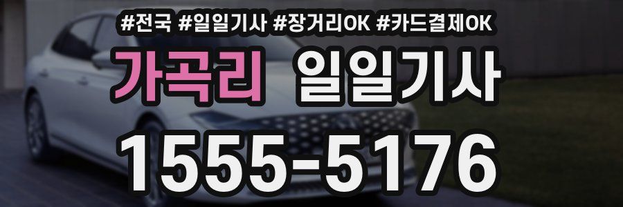 가곡리 일일기사