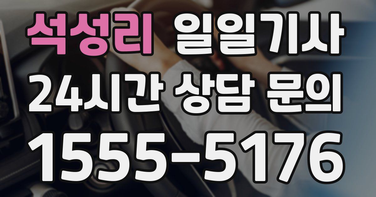 일일대리기사