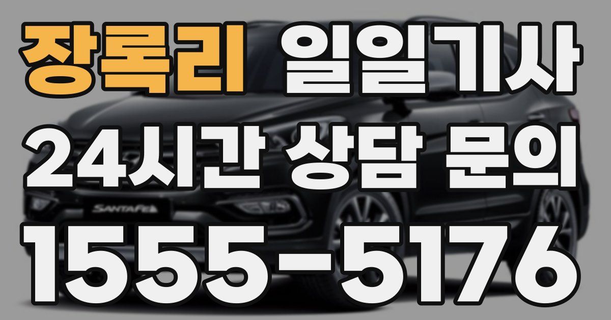 일일대리기사