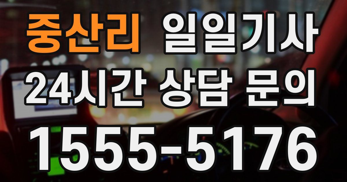 일일대리기사