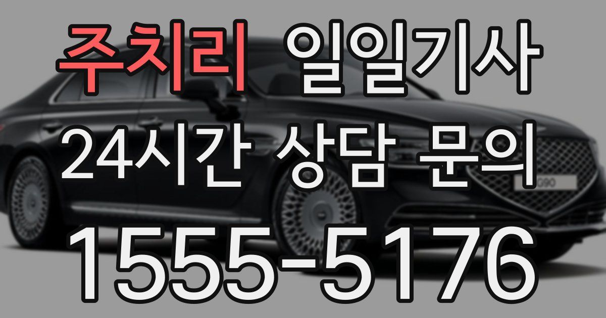 일일대리기사