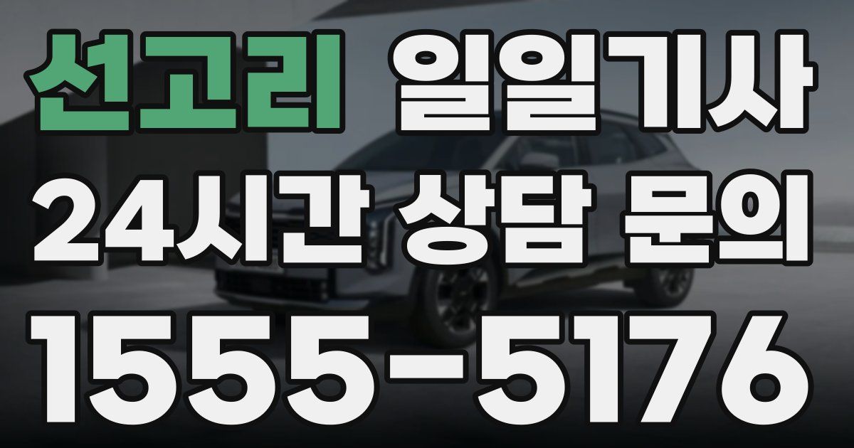 일일대리기사