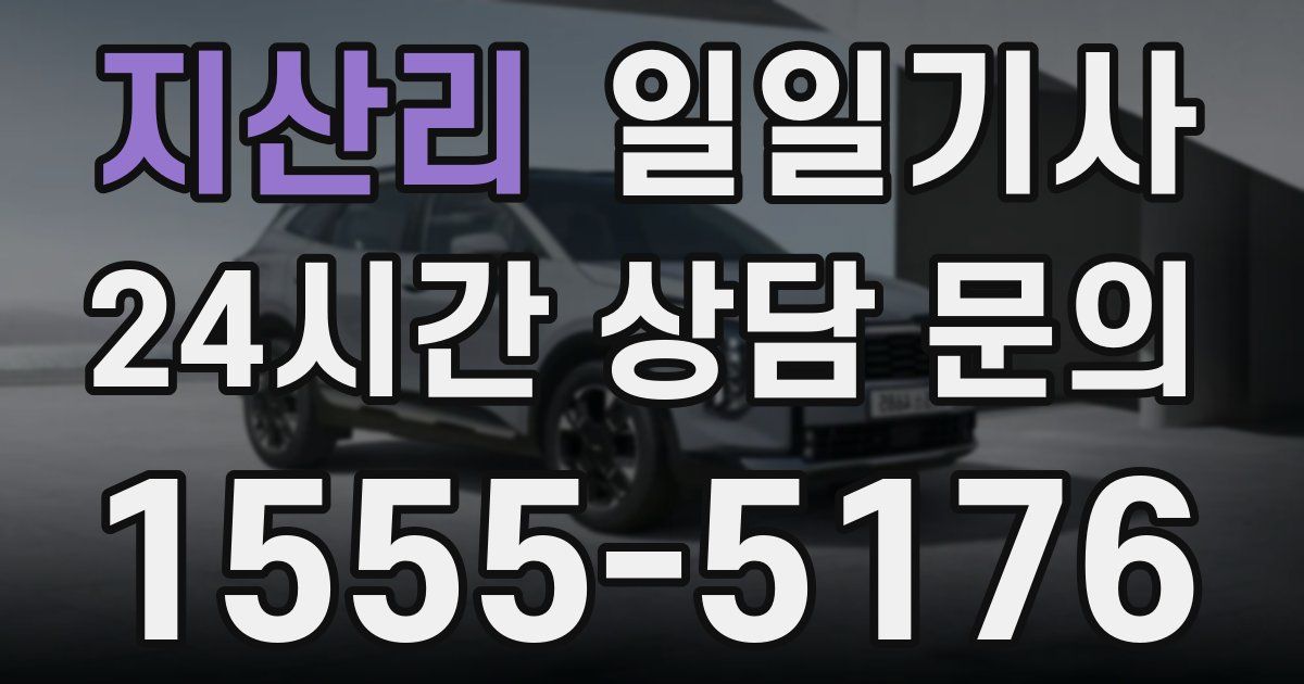 일일대리기사
