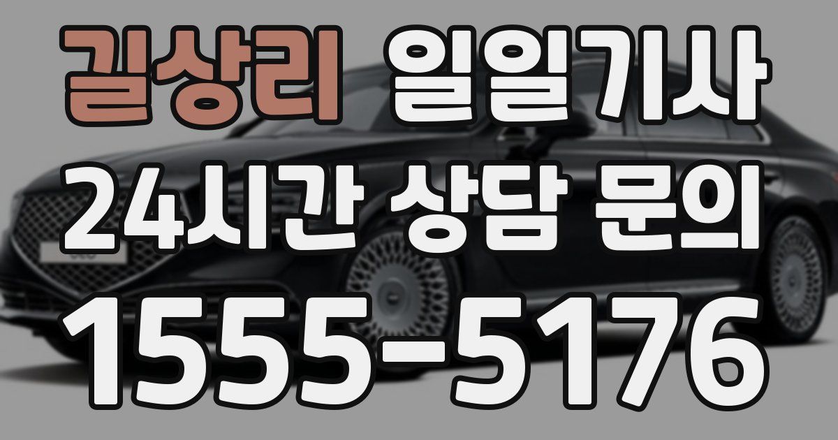 일일대리기사