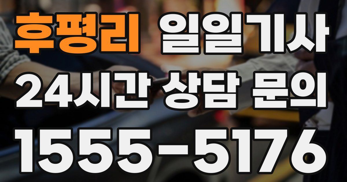 일일대리기사