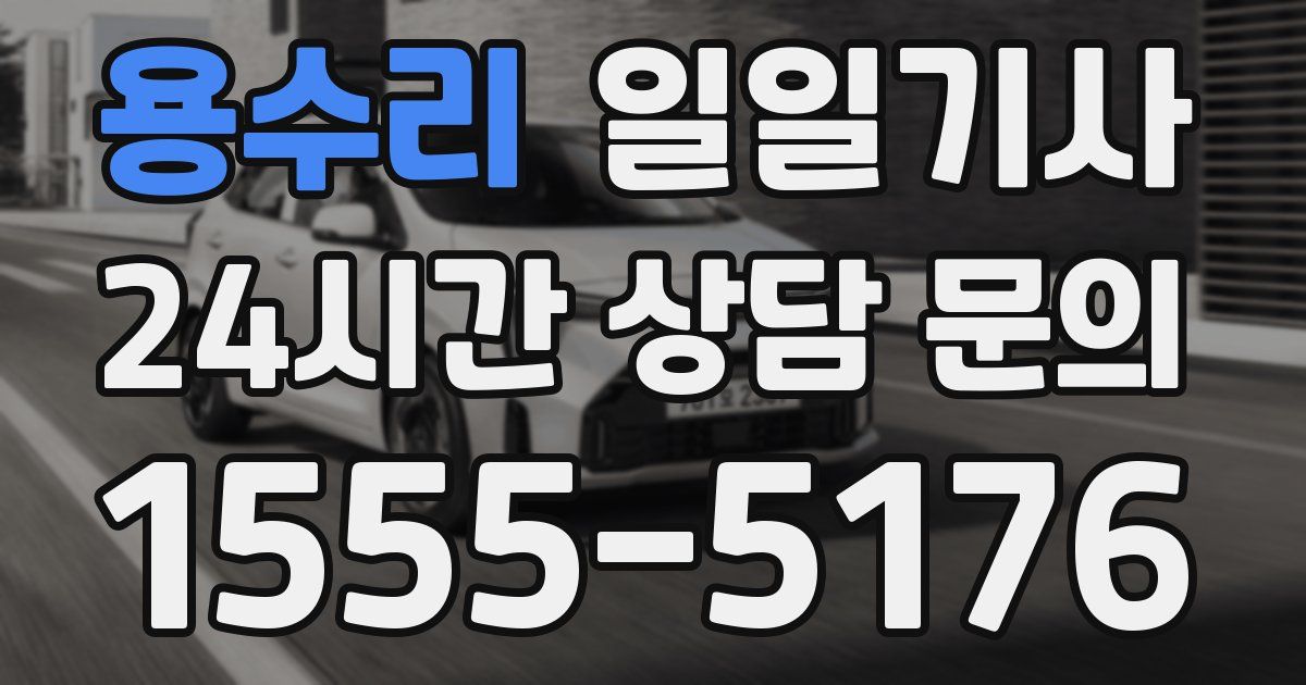 일일대리기사