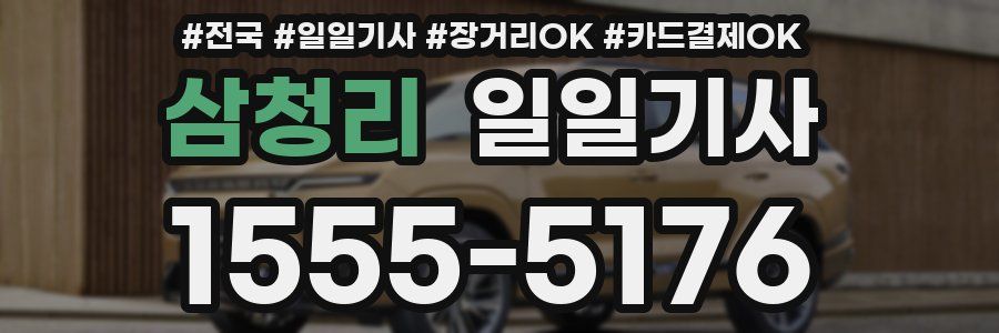 삼청리 일일기사