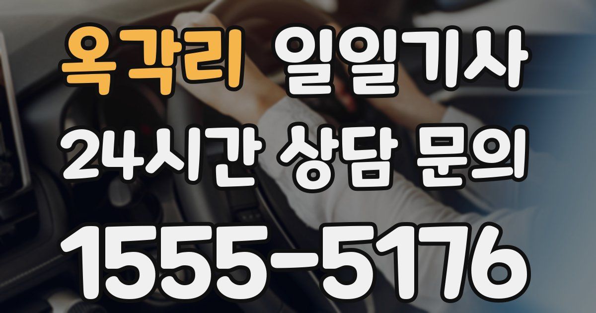 일일대리기사