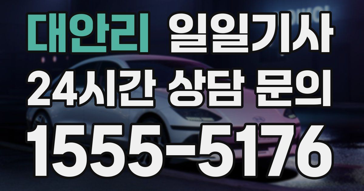 일일대리기사