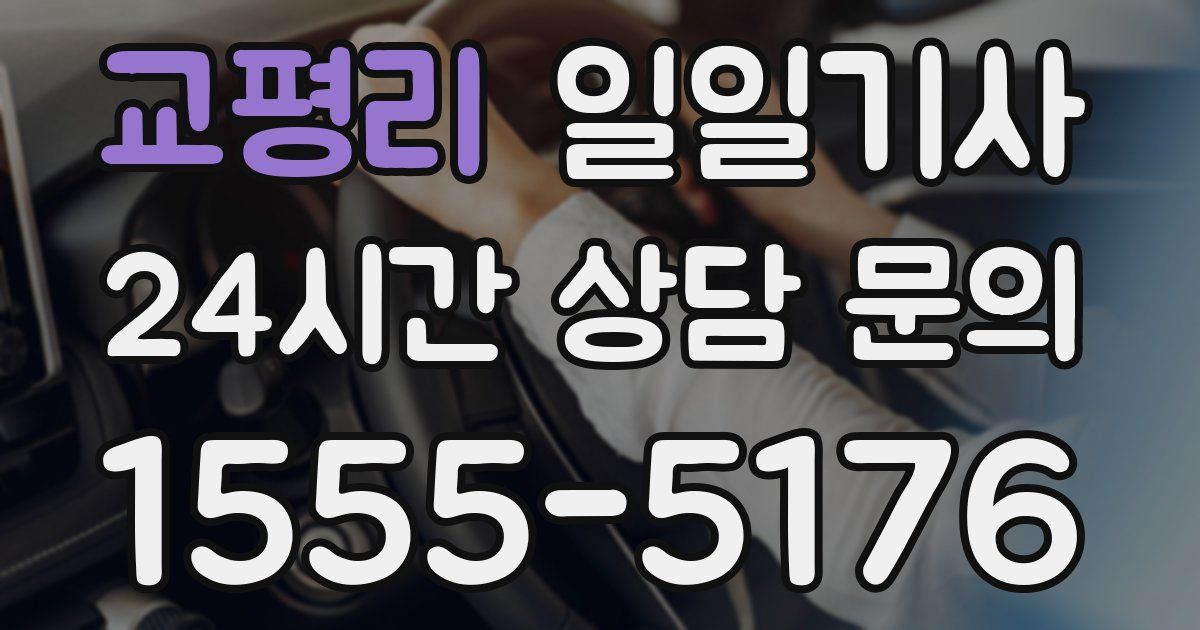 일일대리기사