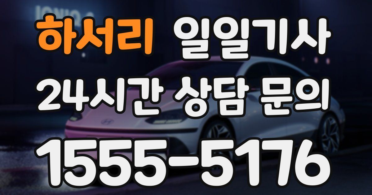 일일대리기사