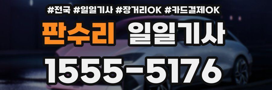 판수리 일일기사