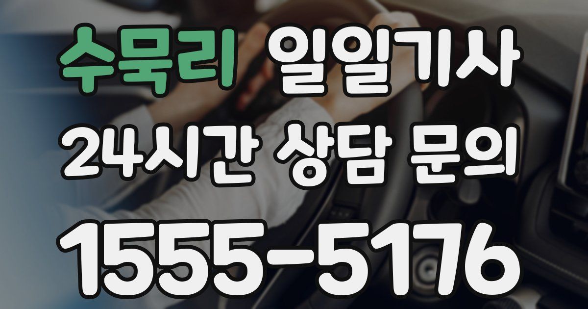 일일대리기사