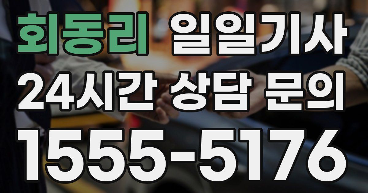 일일대리기사