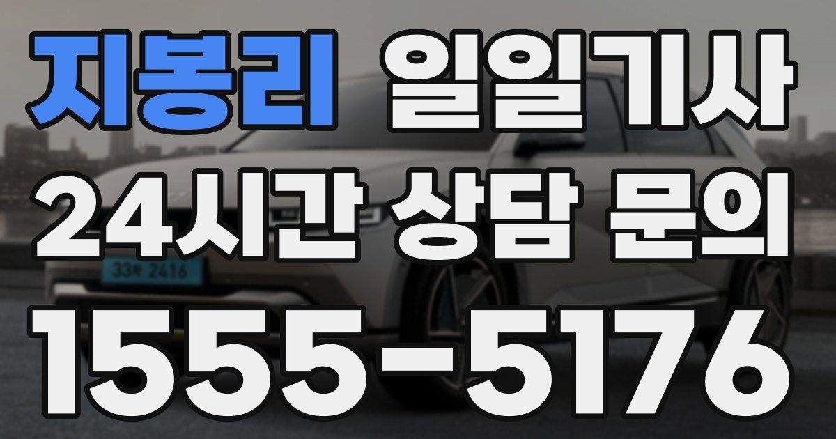 일일대리기사
