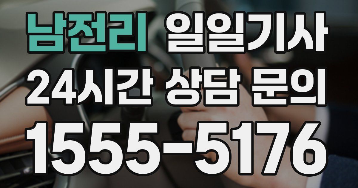 일일대리기사
