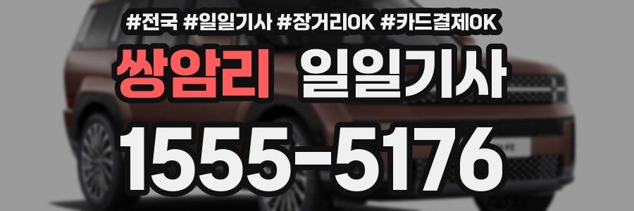 쌍암리 일일기사