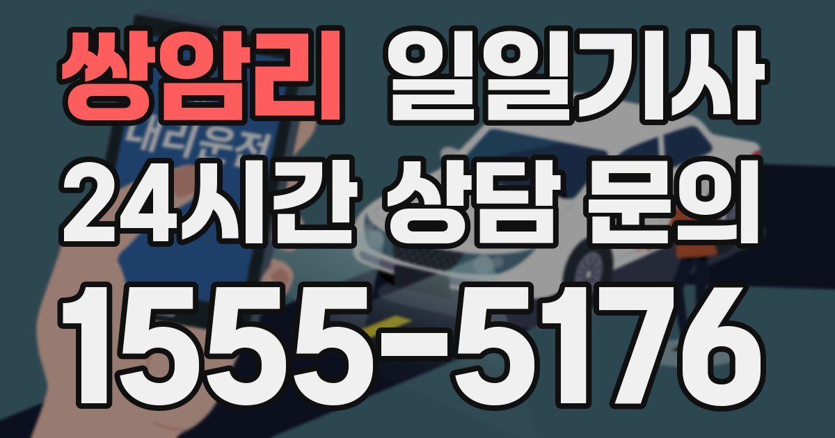 일일대리기사