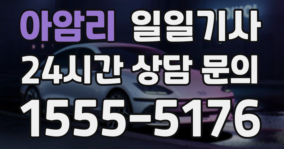 일일대리기사