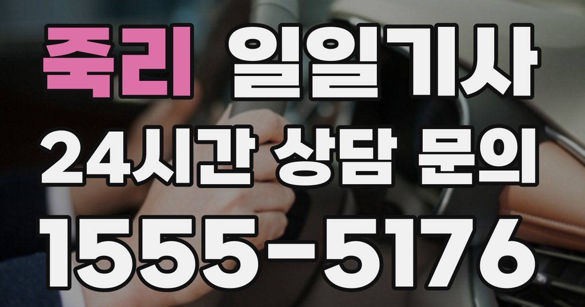 일일대리기사