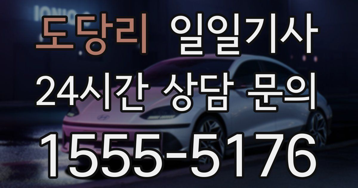 일일대리기사