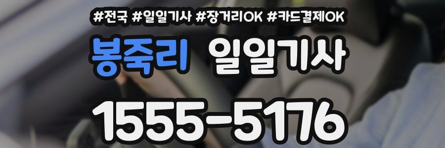 봉죽리 일일기사