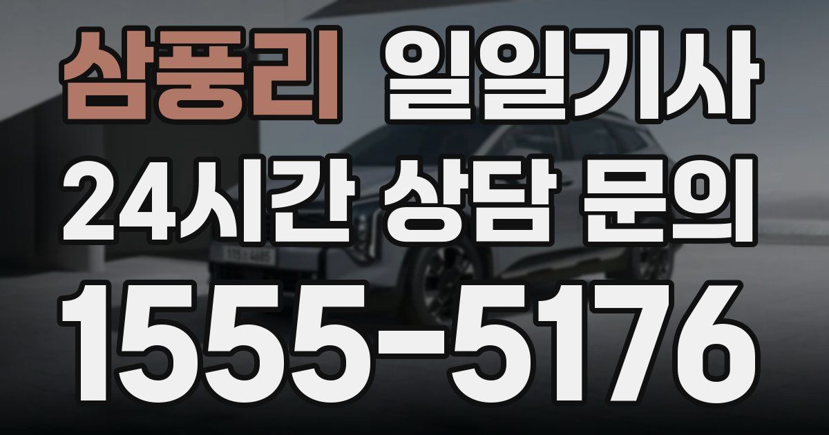 일일대리기사