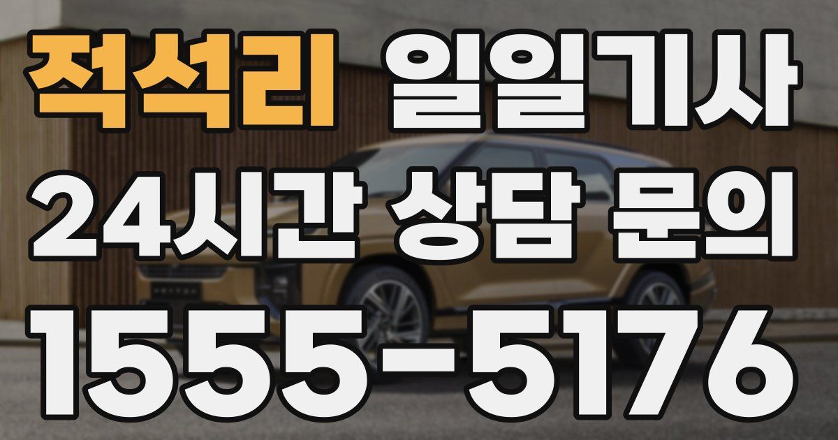 일일대리기사