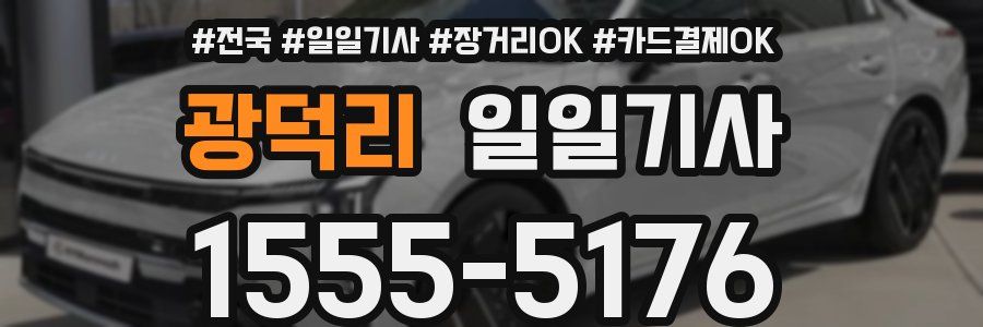 광덕리 일일기사