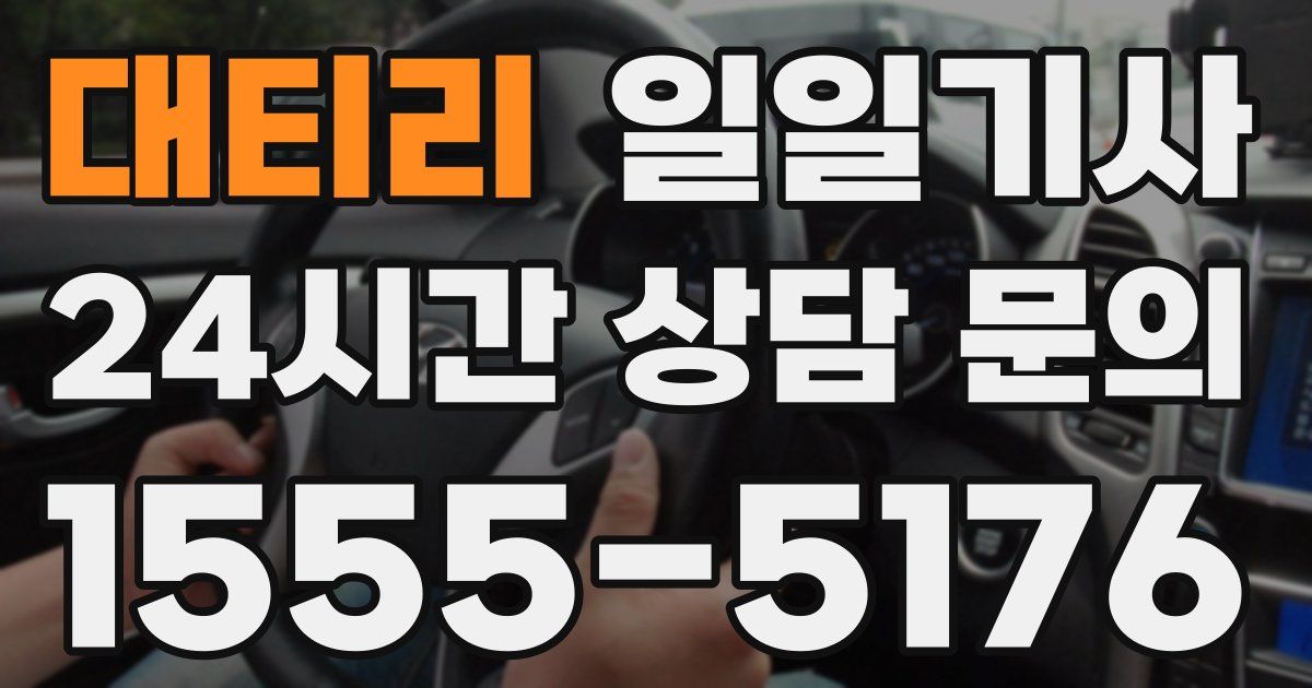 일일대리기사