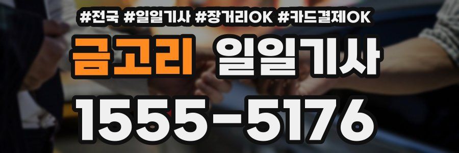 금고리 일일기사