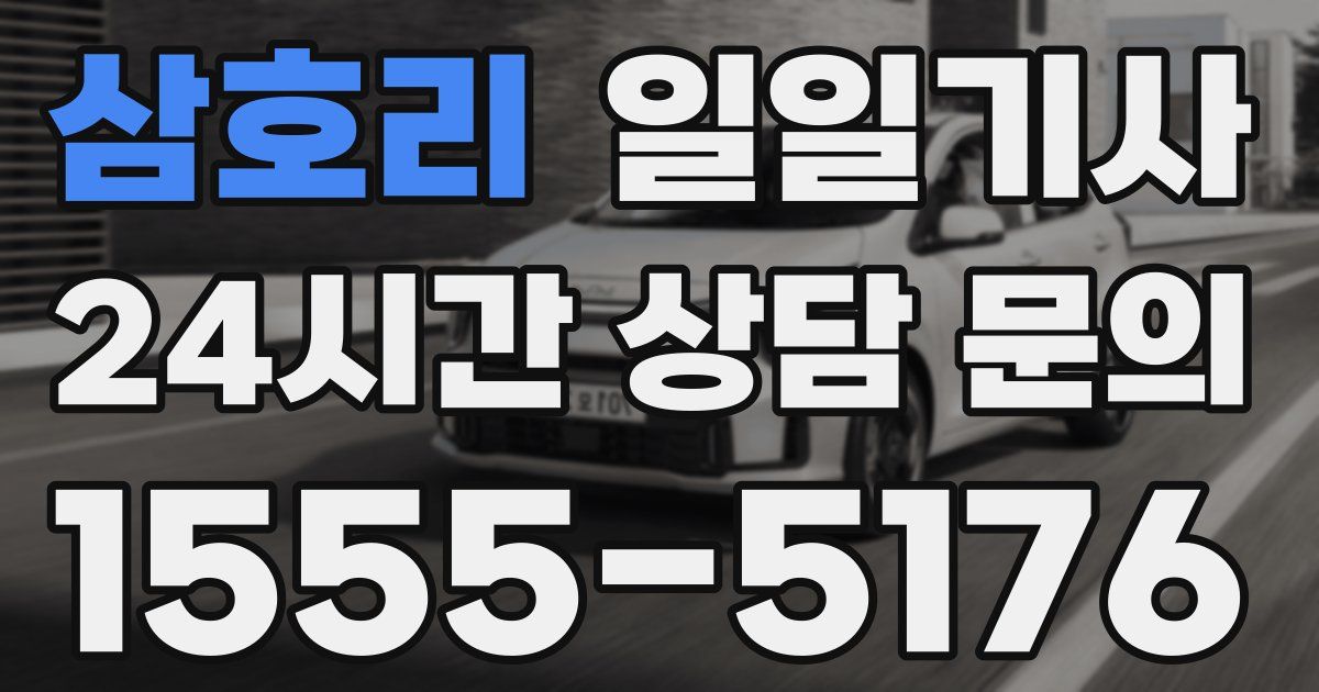 일일대리기사