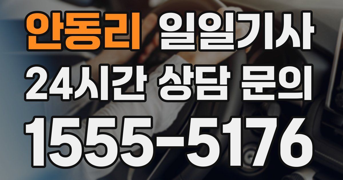 일일대리기사