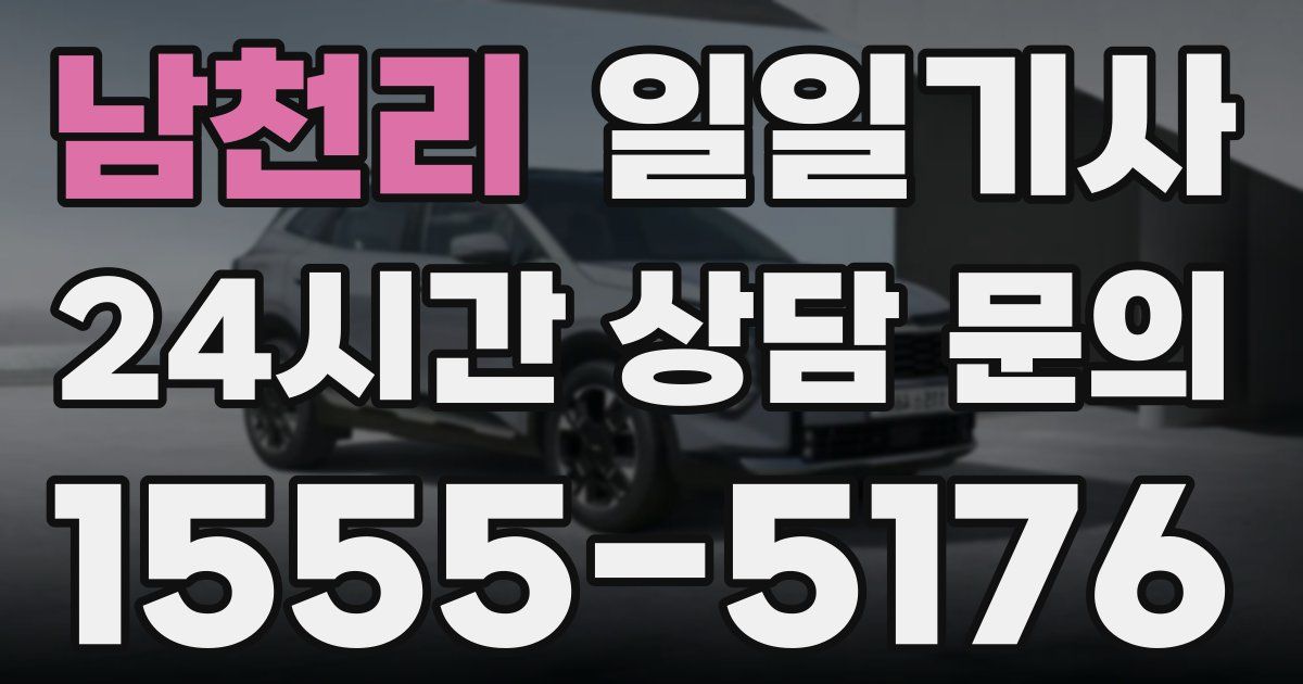 일일대리기사