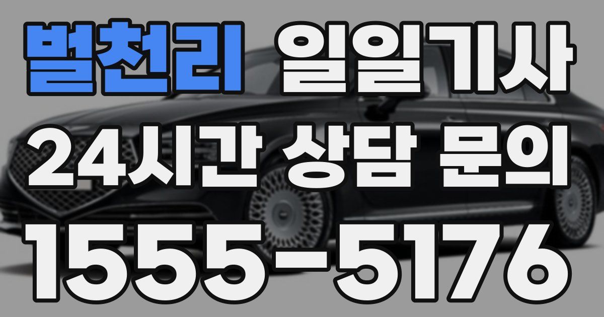 일일대리기사