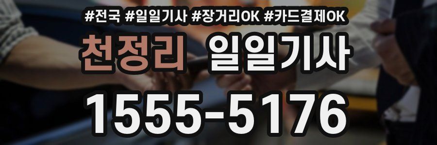 천정리 일일기사