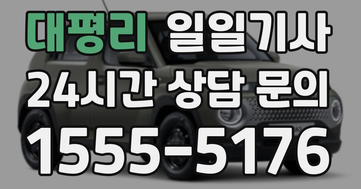 일일대리기사